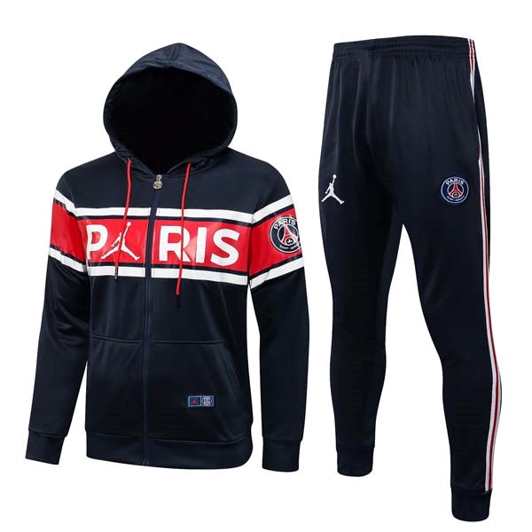 Sweat Shirt Capuche Paris Saint Germain 2022 Noir Rouge